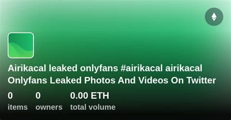 <b>Airikacal</b>, a popular content creator on OnlyFans, had built a significant following with her exclusive and intimate content. . Airikacal of leaks